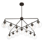 Minka-Lavery 2975-860 Dark Bronze 13 Light Chandelier Image 1