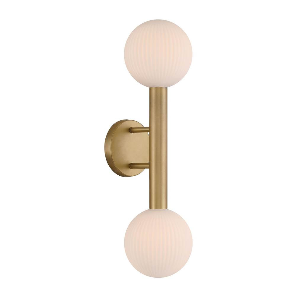 Minka-Lavery 2990-732 Legacy Brass 2 Light Wall Sconce Image 4