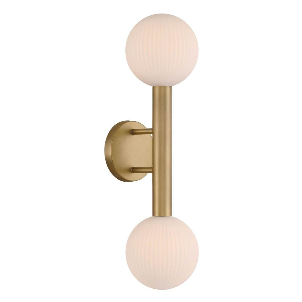 Minka-Lavery 2990-732 Legacy Brass 2 Light Wall Sconce Image 1