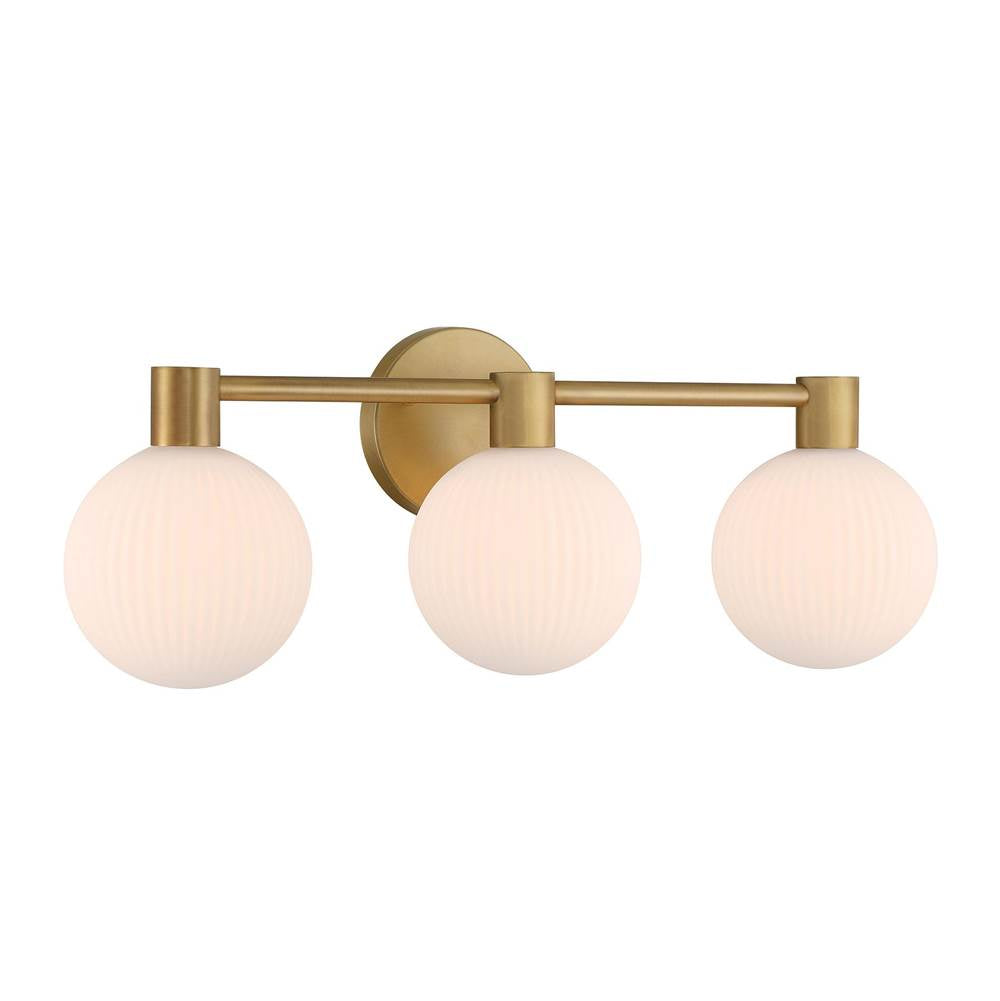 Minka-Lavery 2993-732 Legacy Brass 3 Light Vanity Image 5