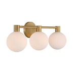 Minka-Lavery 2993-732 Legacy Brass 3 Light Vanity Image 4