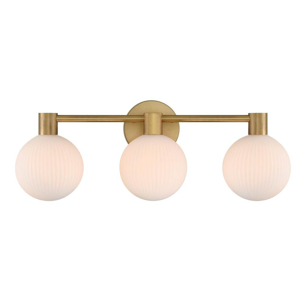 Minka-Lavery 2993-732 Legacy Brass 3 Light Vanity Image 1