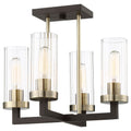 Minka-Lavery Ainsley Court 4 Light Semi Flush