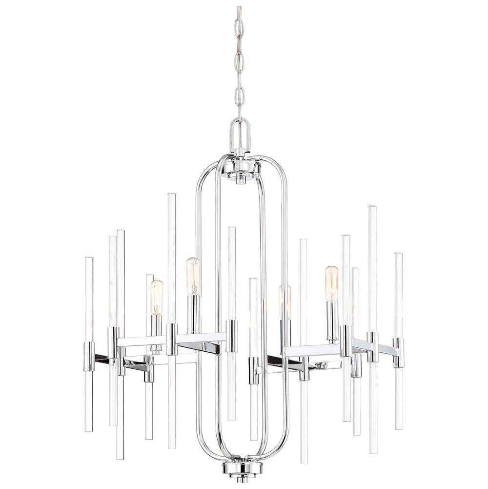 Minka-Lavery Pillar 4 Light Chandelier