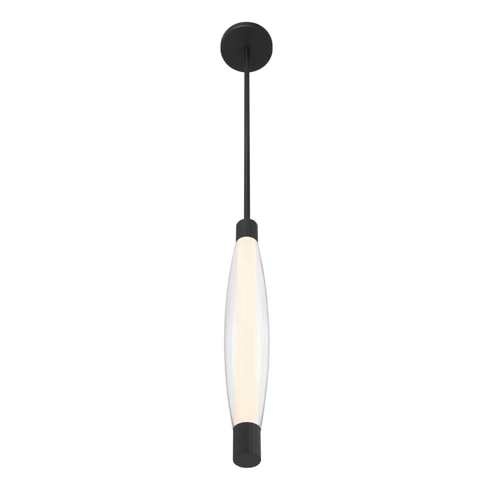 Minka-Lavery 3114-899-L Dark Matte Black Led Pendant Image 3