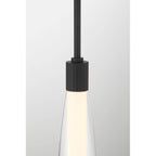 Minka-Lavery 3114-899-L Dark Matte Black Led Pendant Image 5