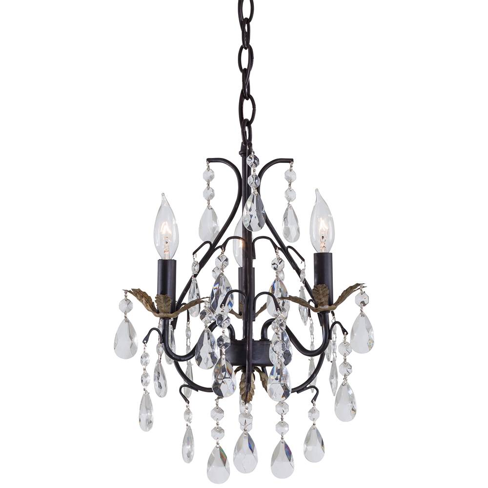 Minka-Lavery  3 Light Mini Chandelier