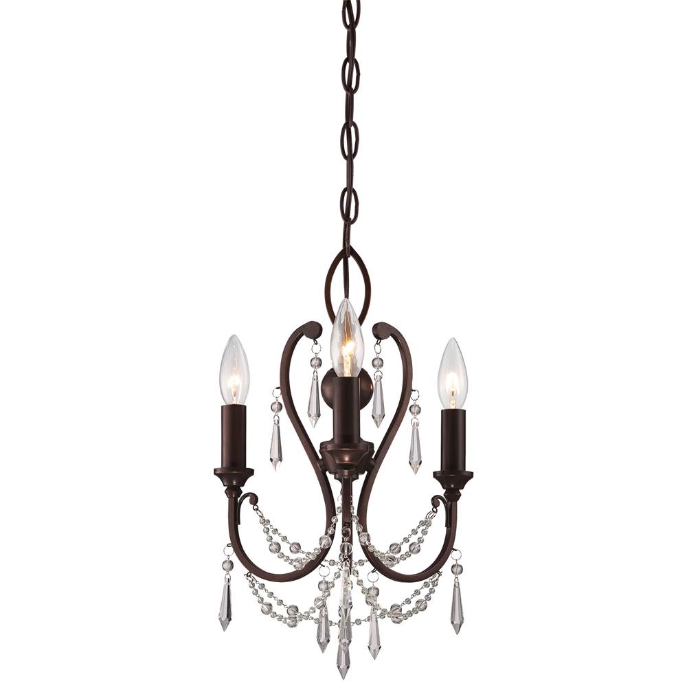 Minka-Lavery  3 Light Mini Chandelier