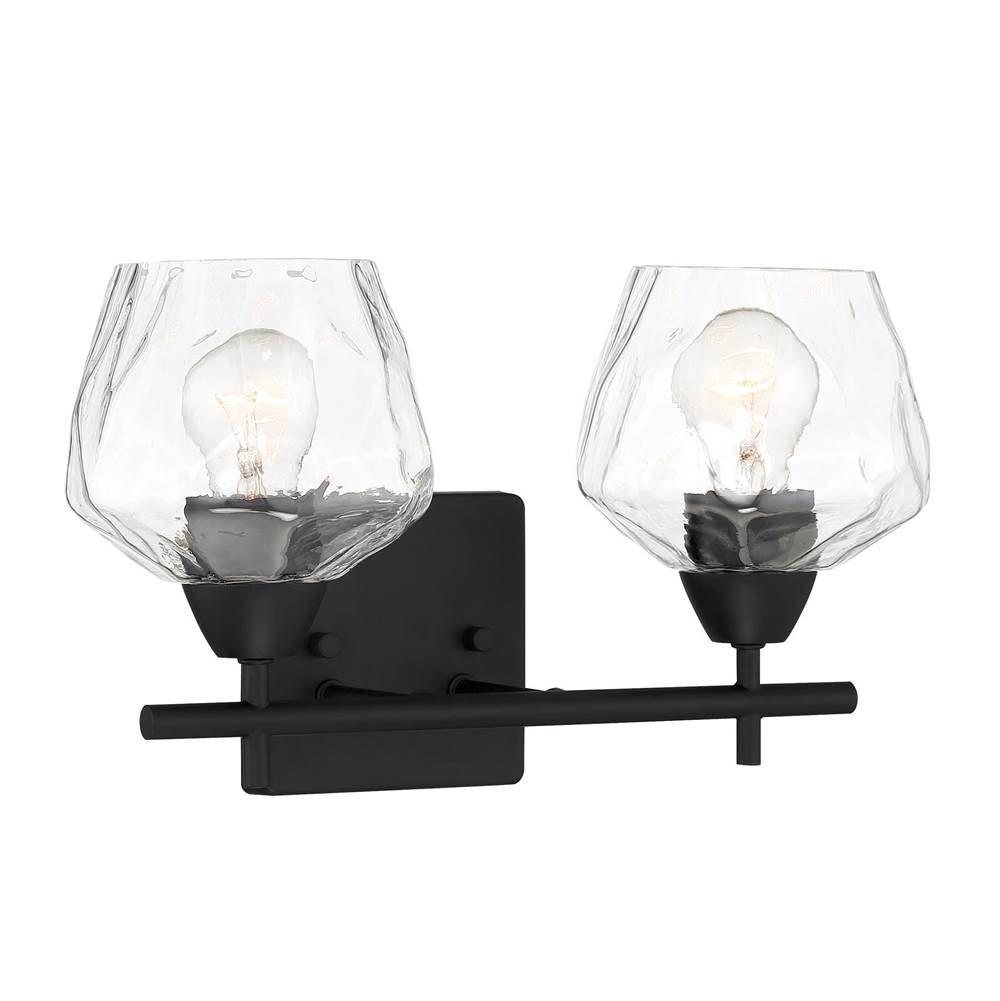 Minka-Lavery Camrin 2 Light, Bath Fixture In Metal