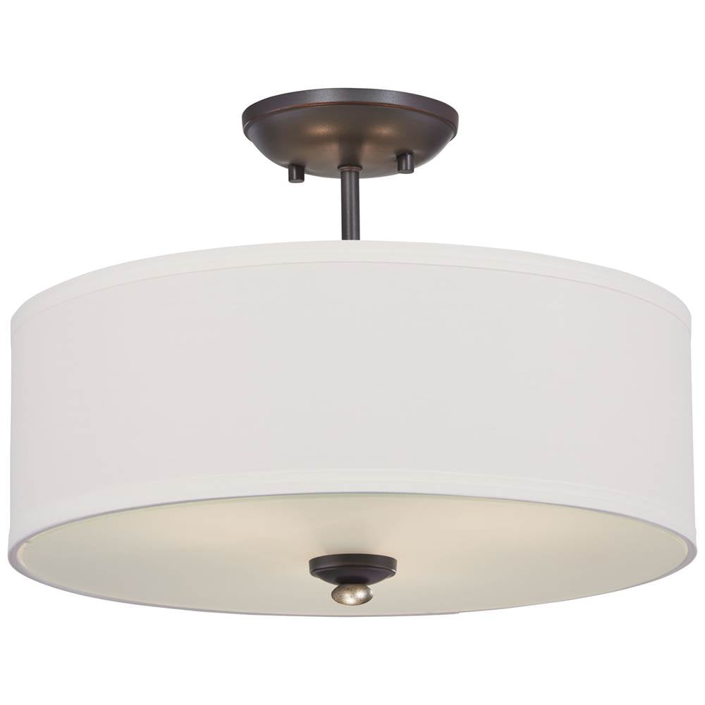 Minka-Lavery Shadowglen 3 Light Semi Flush Mount