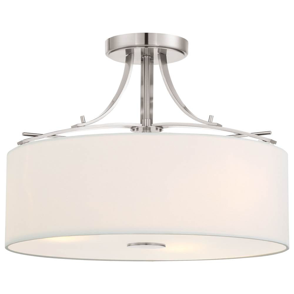 Minka-Lavery Poleis 3 Light Semi Flush