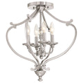 Minka-Lavery Savannah Row 4 Light Semi Flush And Chandelier