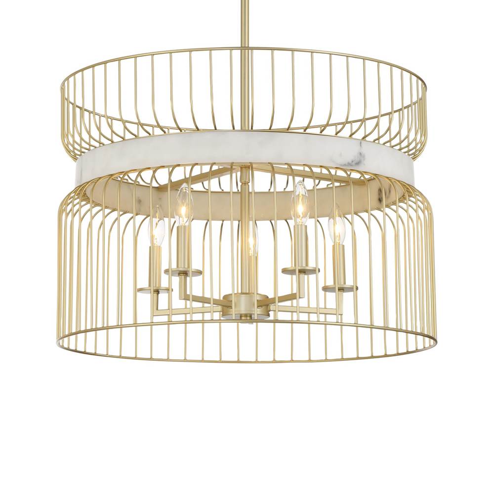 Minka-Lavery Park Slope 5 Light Pendant