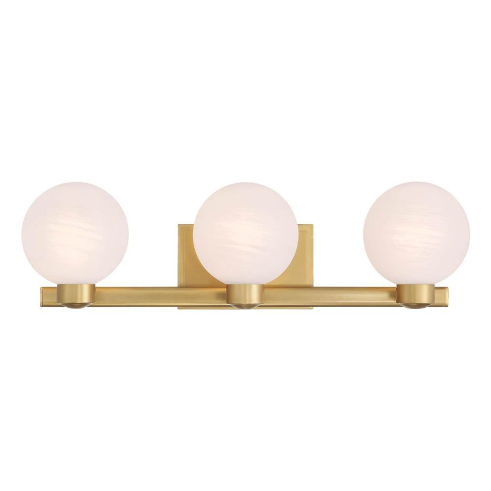 Minka-Lavery 3493-732 Legacy Brass 3 Light Vanity Image 1