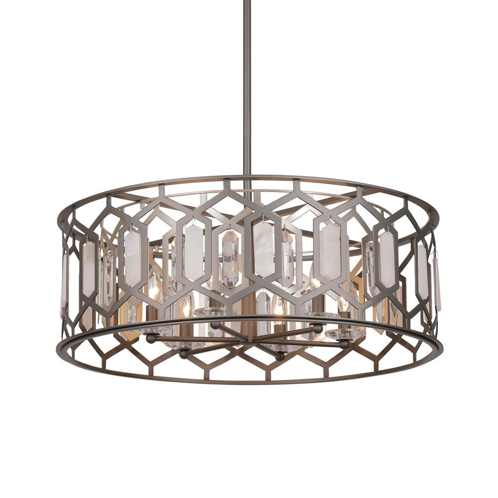 Minka-Lavery Hexly 6 Light Pendant