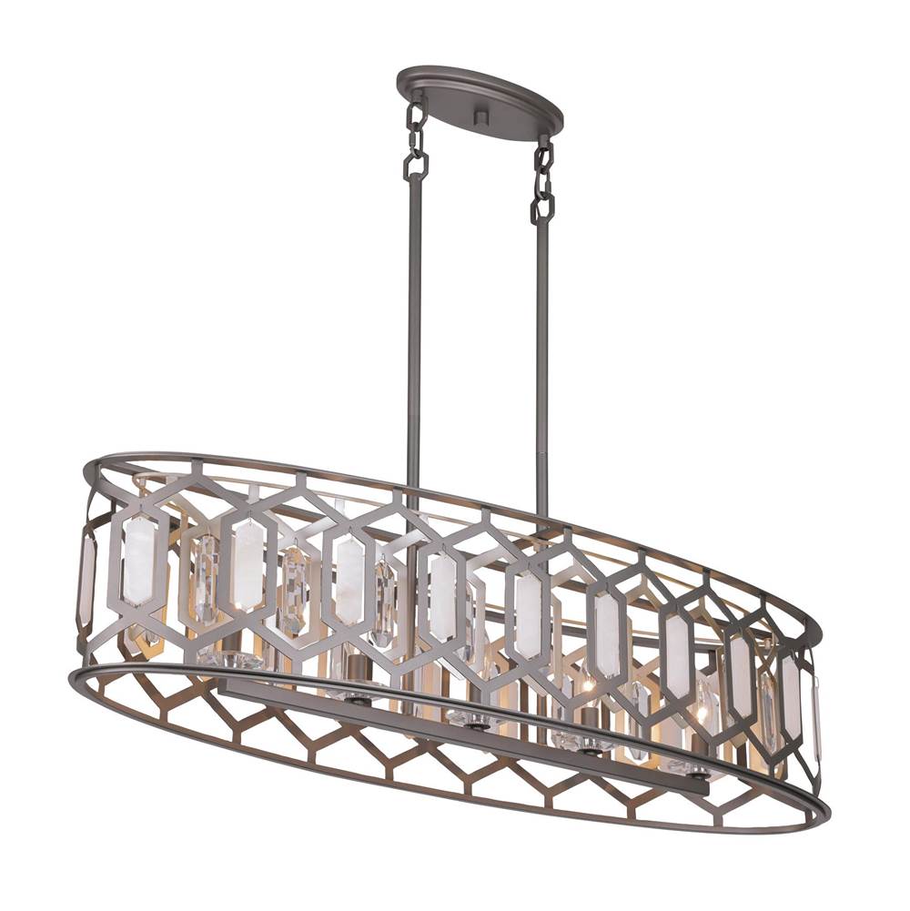 Minka-Lavery Hexly 5 Light Island Light