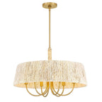 Minka-Lavery 3605-732 Legacy Brass 6 Light Pendant Image 6