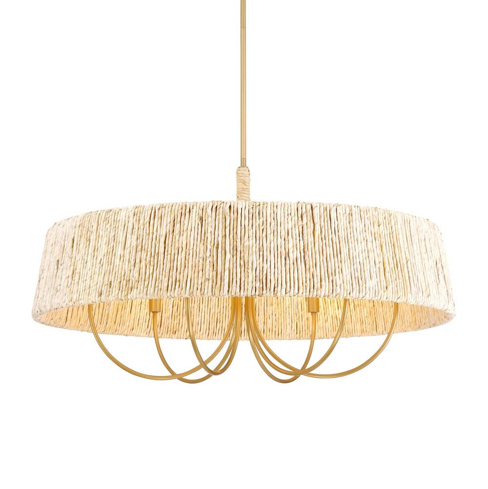 Minka-Lavery 3606-732 Legacy Brass 6 Light Pendant Image 1