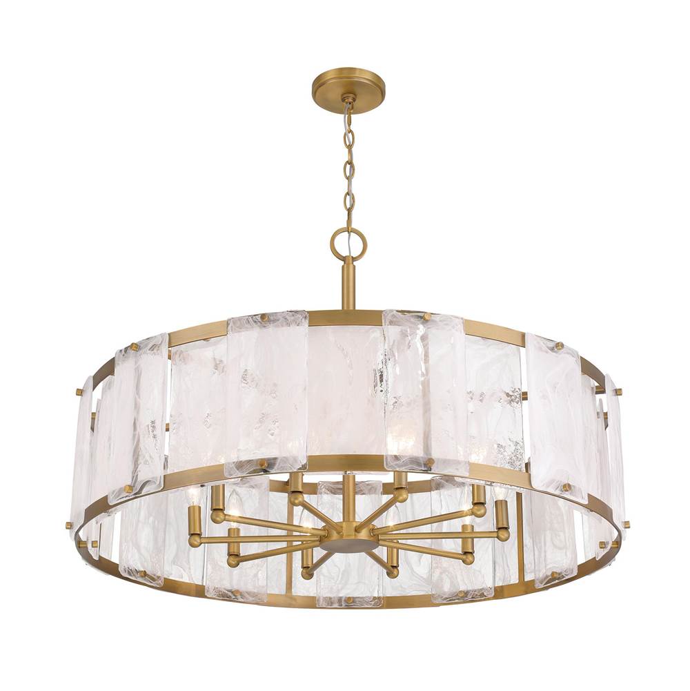 Minka-Lavery 3638-732 Legacy Brass 10 Light Pendant Image 6
