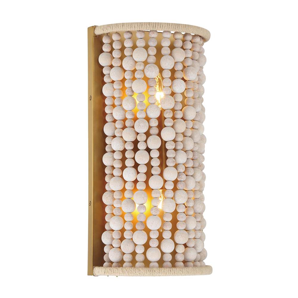 Minka-Lavery 3642-870 Legacy Brass Painted 2 Light Wall Sconce Image 5