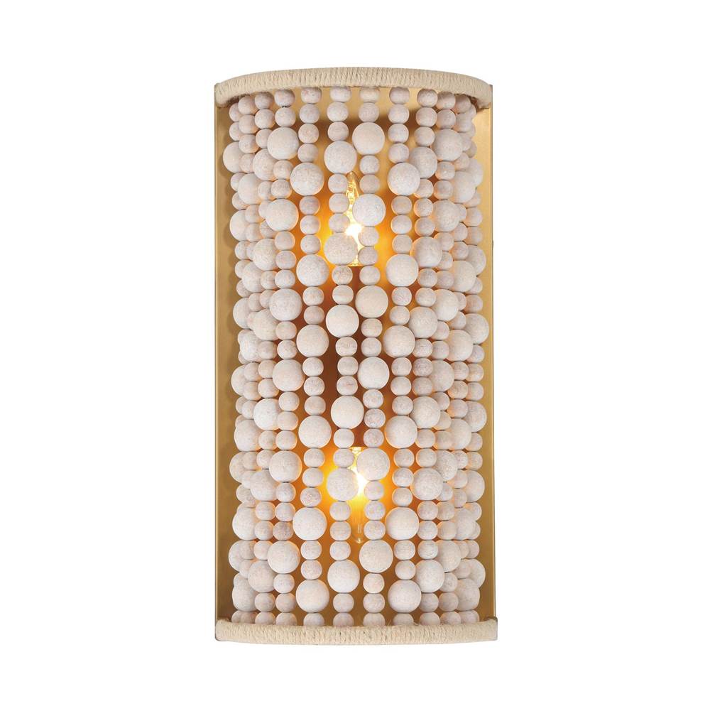 Minka-Lavery 3642-870 Legacy Brass Painted 2 Light Wall Sconce Image 1