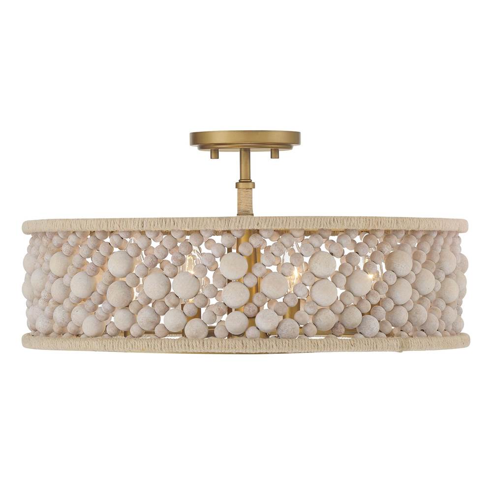 Minka-Lavery  4 Light Semi Flush
