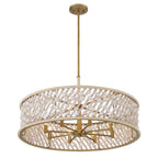Minka-Lavery 3646-870 Legacy Brass Painted 8 Light Pendant Image 6