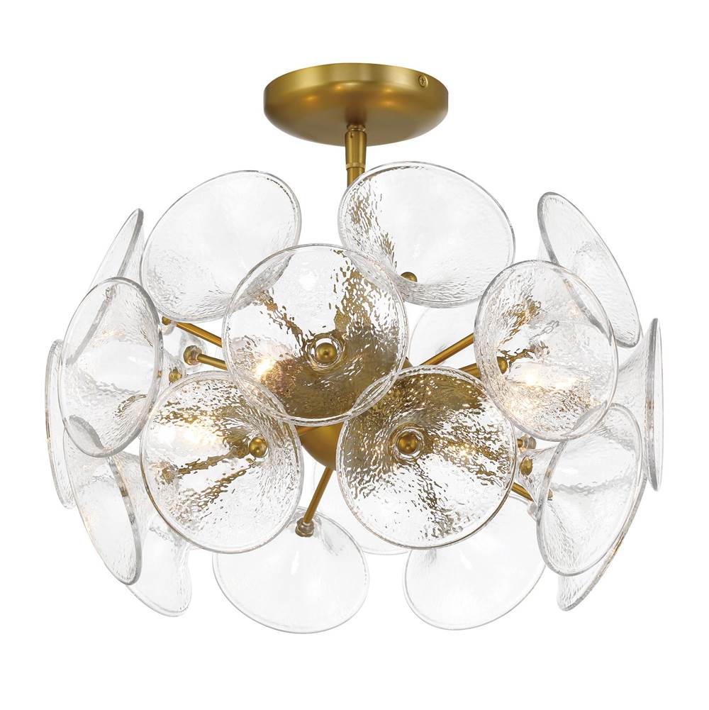 Minka-Lavery Winter 4 Lt Semi Flush Mount