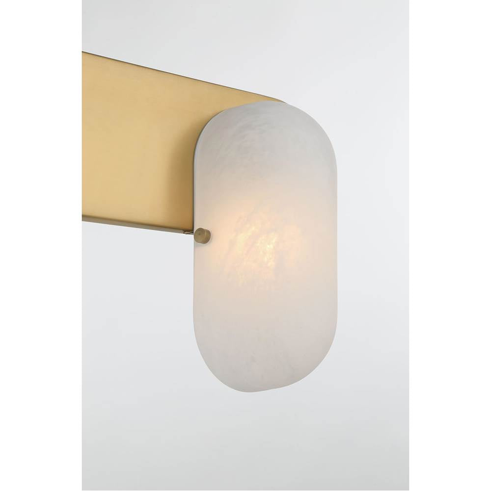 Minka-Lavery 3702-732 Legacy Brass 2 Light Vanity Image 4