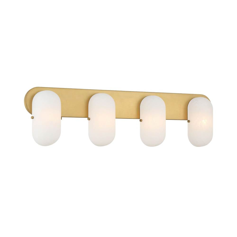 Minka-Lavery 3704-732 Legacy Brass 4 Light Vanity Image 5