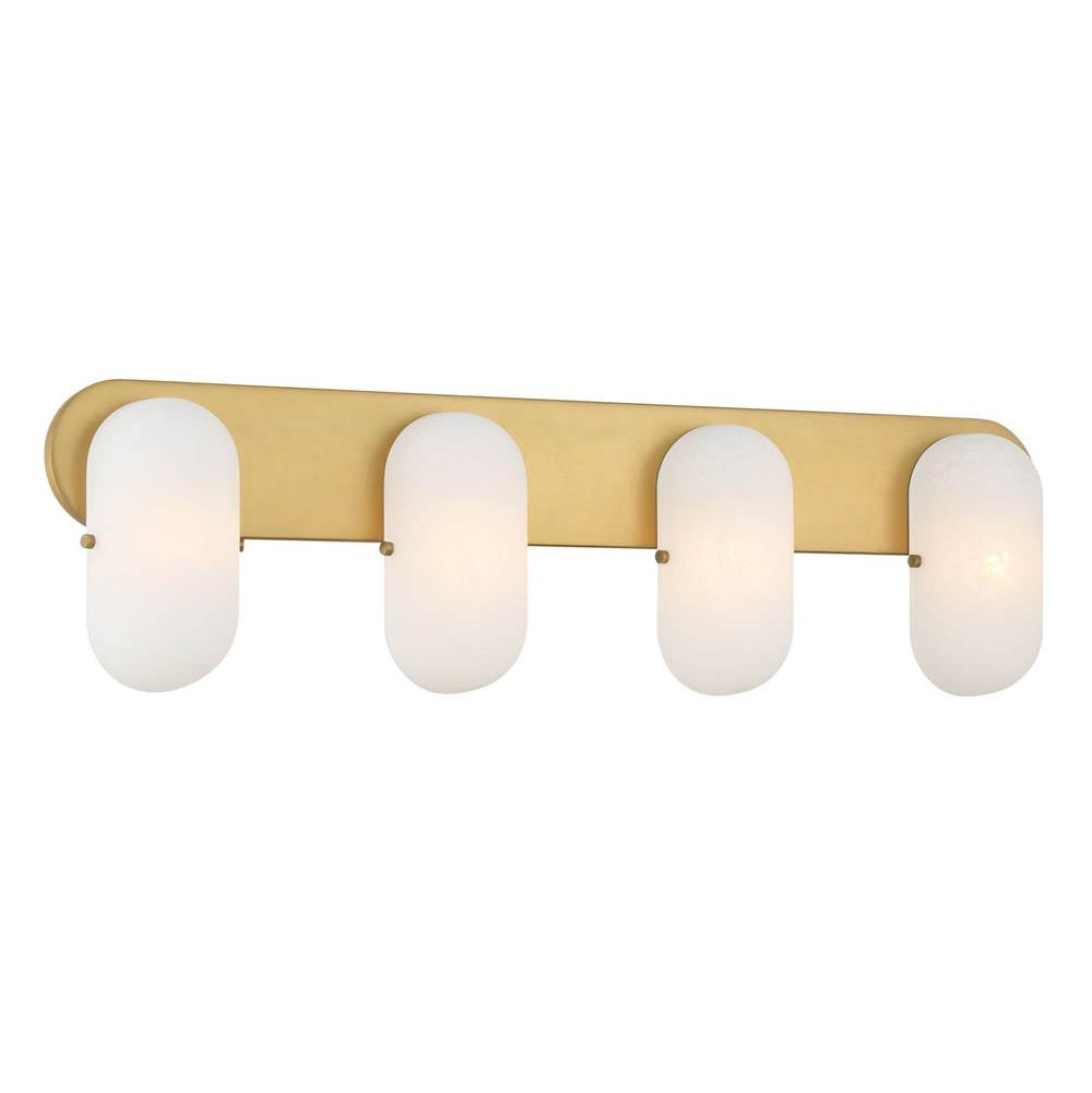 Minka-Lavery 3704-732 Legacy Brass 4 Light Vanity Image 1