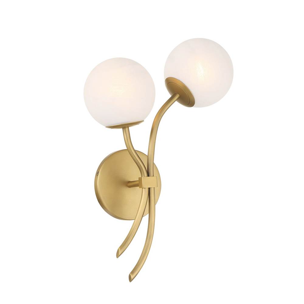 Minka-Lavery 3742-732 Legacy Brass 2 Light Wall Sconce Image 5