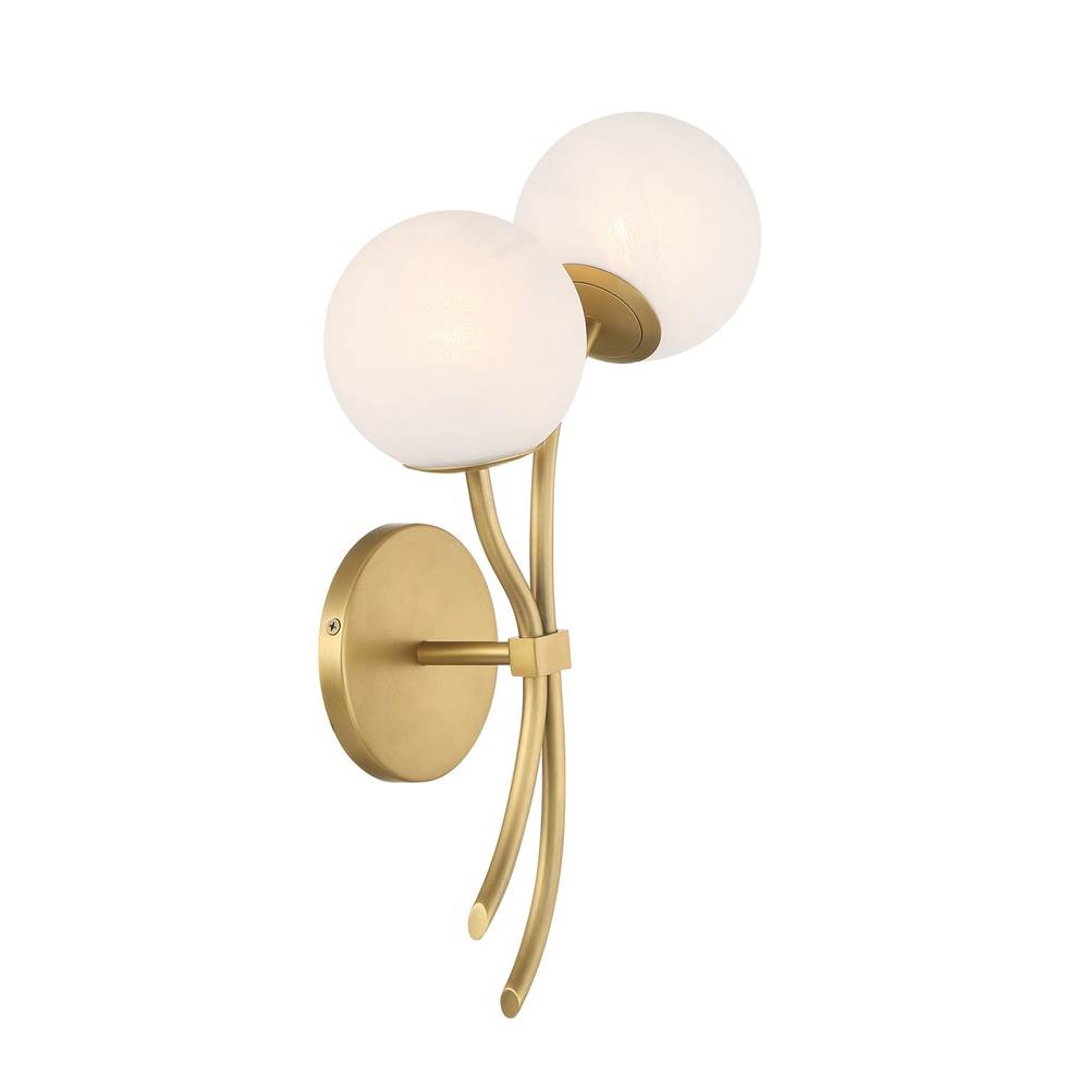 Minka-Lavery 3742-732 Legacy Brass 2 Light Wall Sconce Image 4