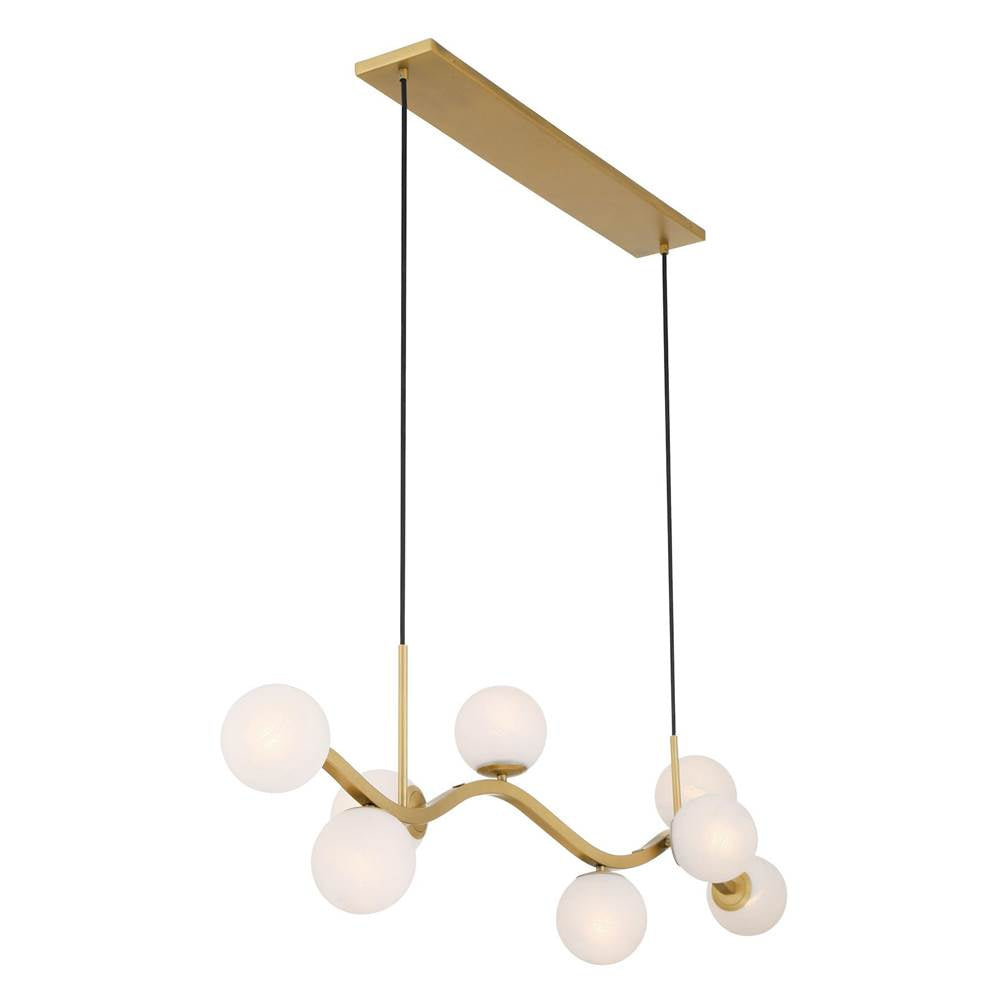 Minka-Lavery 3747-732 Legacy Brass 8 Light Island Image 5