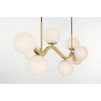 Minka-Lavery 3747-732 Legacy Brass 8 Light Island Image 4