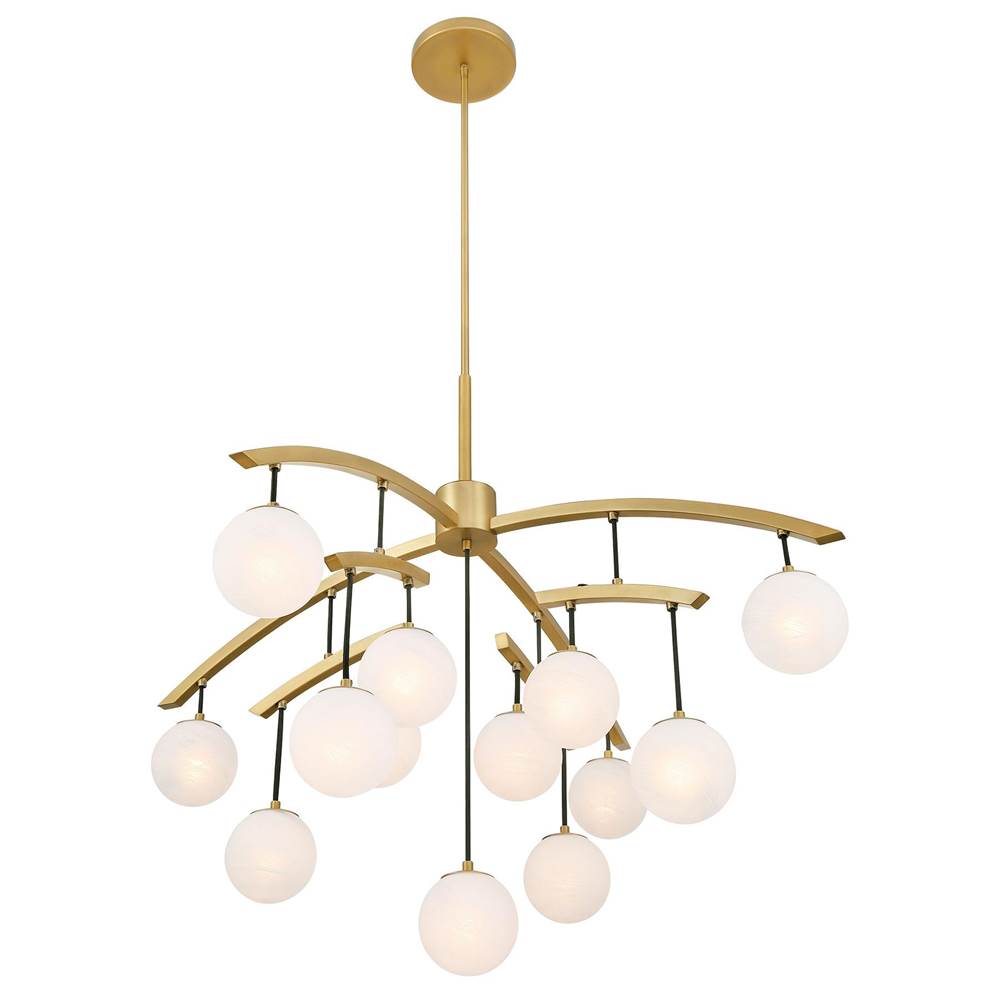 Minka-Lavery 3748-732 Legacy Brass 13 Light Chandelier Image 5