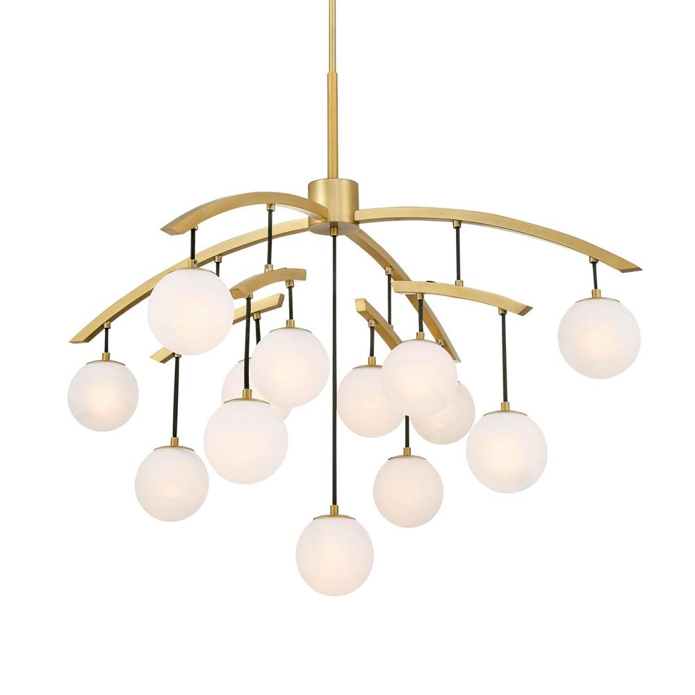 Minka-Lavery 3748-732 Legacy Brass 13 Light Chandelier Image 1