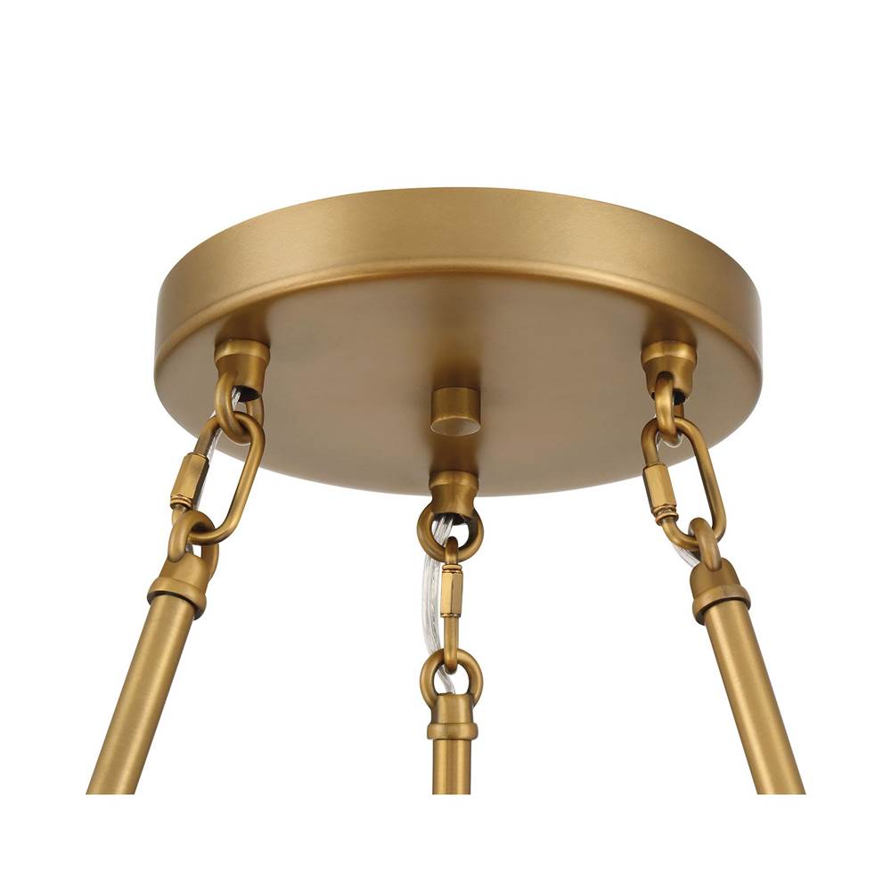 Minka-Lavery 3756-732 Legacy Brass 6 Light Chandelier Image 4