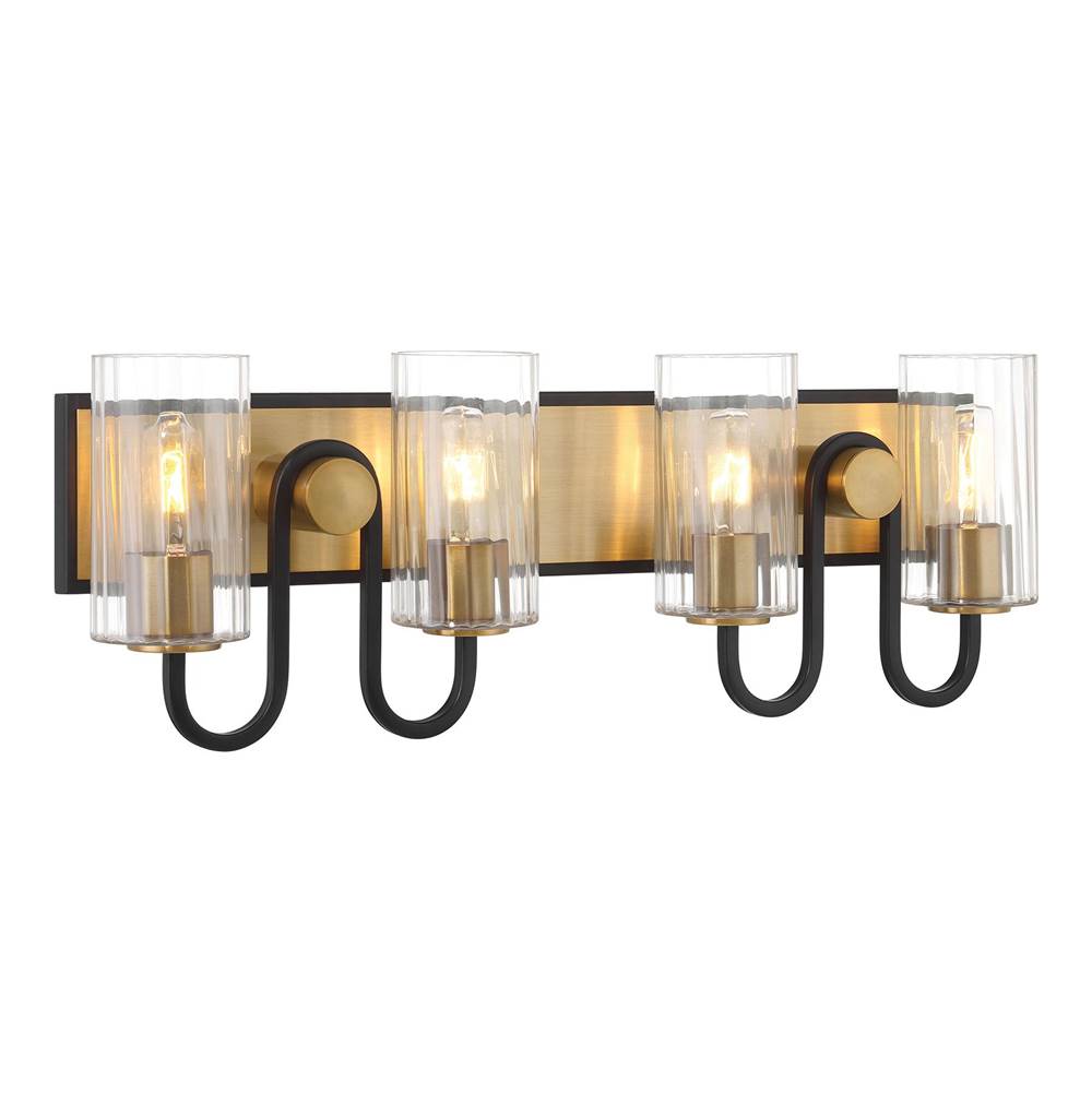 Minka-Lavery 3764-876 Legacy Brass 4 Light Vanity Image 5