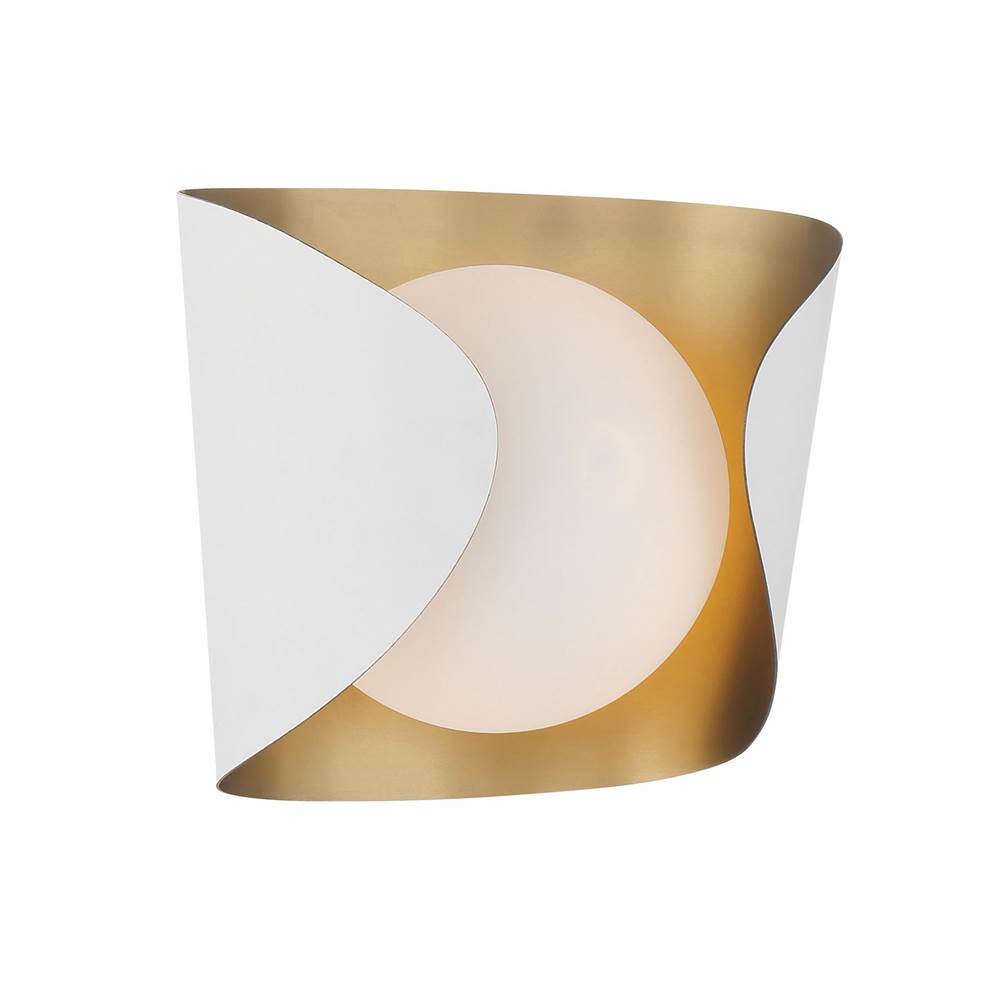 Minka-Lavery 3771-893 Sand White 1 Light Vanity Image 5