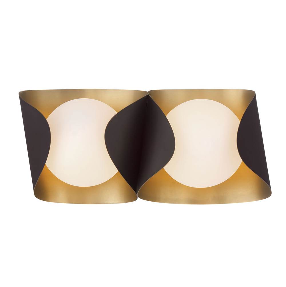 Minka-Lavery 3772-855 Legacy Brass 2 Light Vanity Image 1