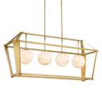 Minka-Lavery 3787-732 Legacy Brass 4 Light Island Image 1