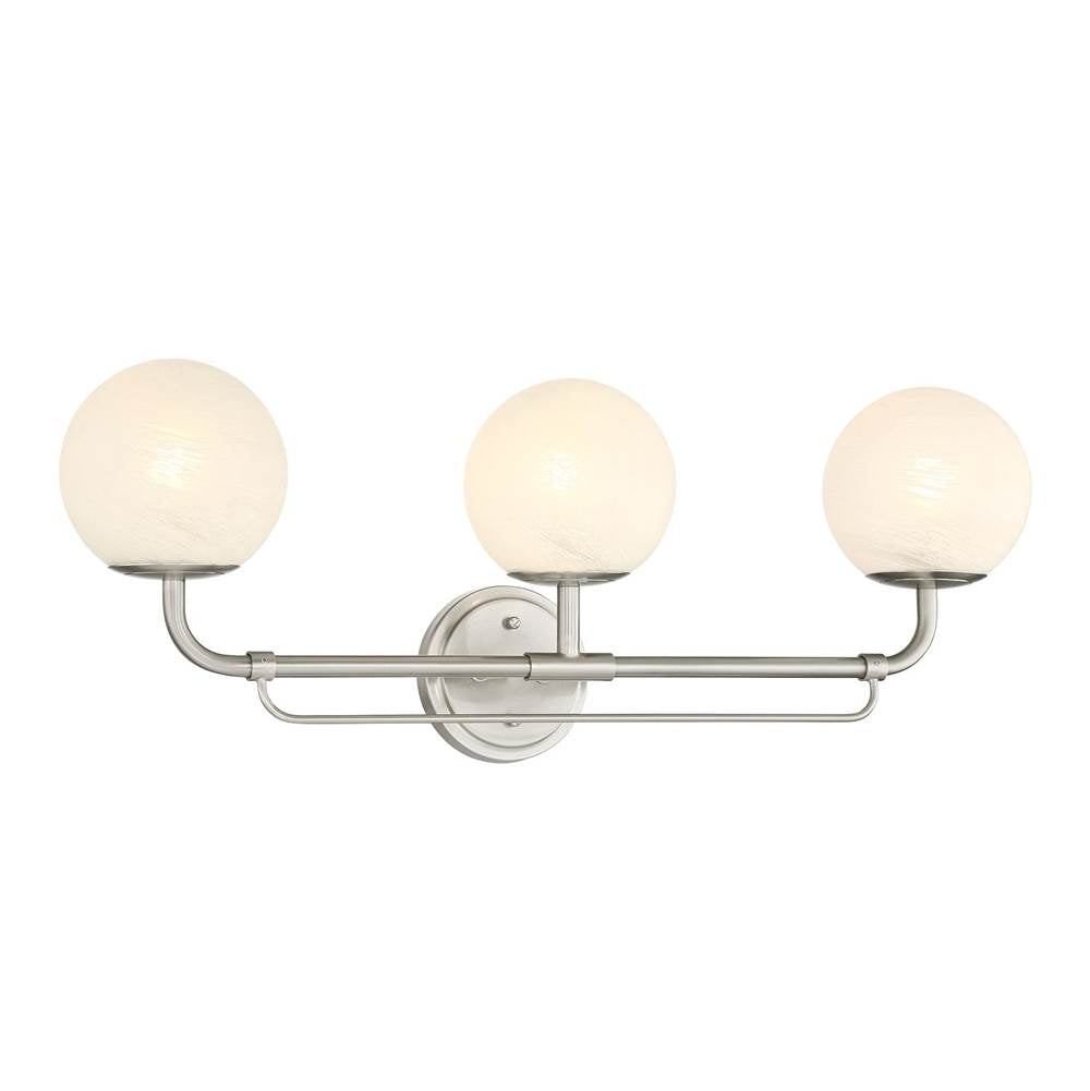 Minka-Lavery 3793-84 Brushed Nickel 3 Light Vanity Image 5