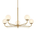 Minka-Lavery 3795-732 Legacy Brass 5 Light Chandelier Image 1