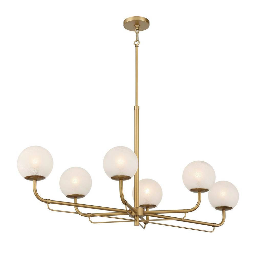 Minka-Lavery 3796-732 Legacy Brass 6 Light Island Image 6