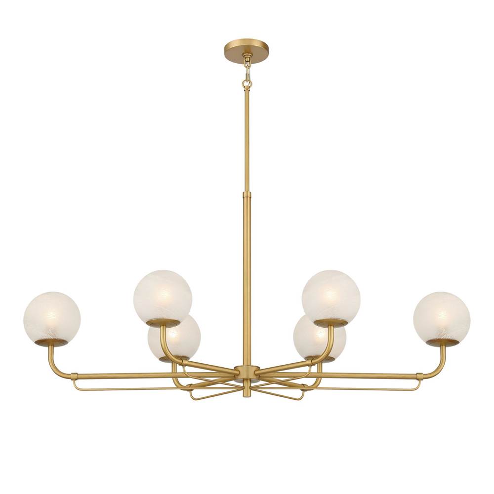 Minka-Lavery 3796-732 Legacy Brass 6 Light Island Image 1
