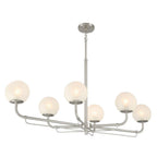 Minka-Lavery 3796-84 Brushed Nickel 6 Light Island Image 5