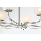 Minka-Lavery 3796-84 Brushed Nickel 6 Light Island Image 4