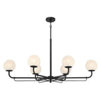 Minka-Lavery 3796-899 Dark Matte Black 6 Light Island Image 6