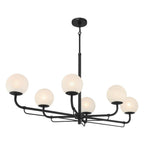 Minka-Lavery 3796-899 Dark Matte Black 6 Light Island Image 5